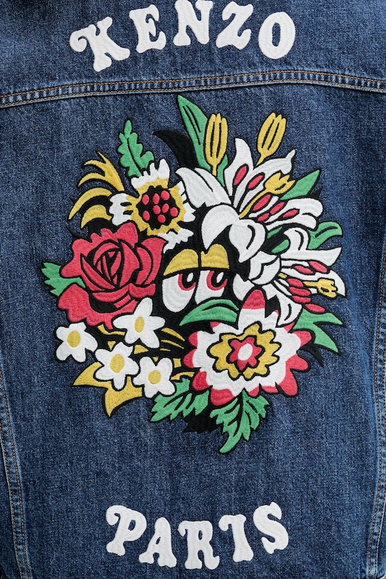 Kenzo denim jacket blue FF52DV2486B3.DS