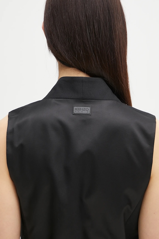 Kenzo wool gilet FF52GI0109RA.99 black