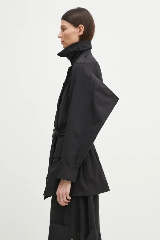 Kenzo płaszcz FF52MA2269OK.99 czarny SS25