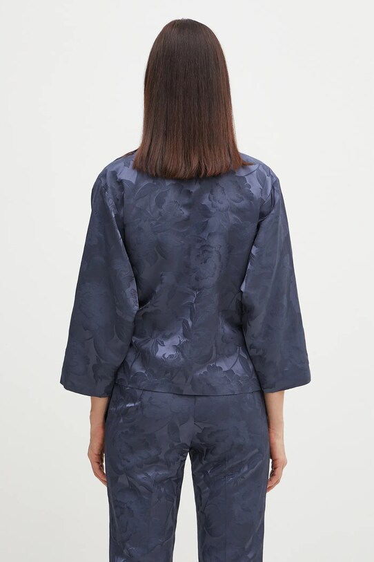 Ρούχα Blazer με μείγμα λινών Kenzo FF52VE0329JG.67 μπλε