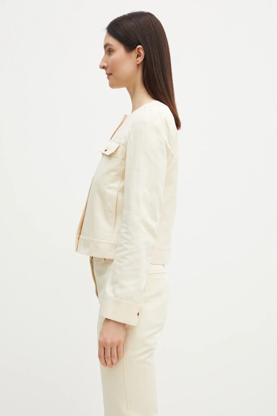 Kenzo geacă din amestec de in FF52VE2579GA.04 bej SS25