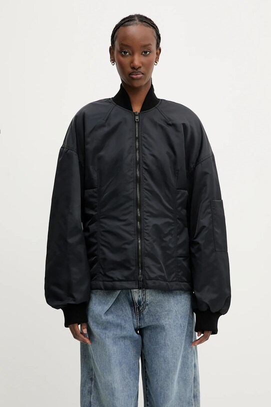 Sportmax bomber jacket Zebu oversize navy 2512021011600