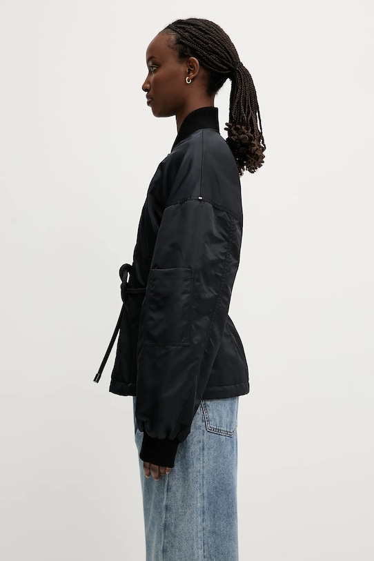 Куртка-бомбер Sportmax Zebu 2512021011600 темно-синій SS25