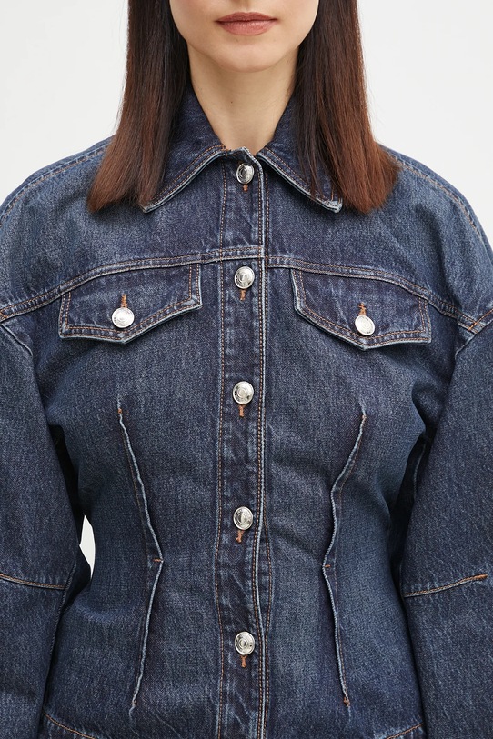 Sportmax kurtka jeansowa Filato granatowy 2512041015600