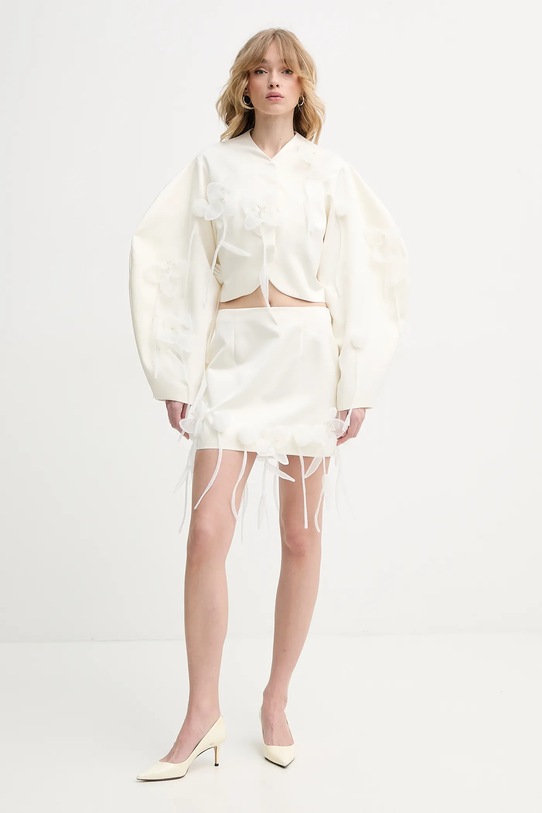 Σακάκι Rotate 113885857 μπεζ SS25