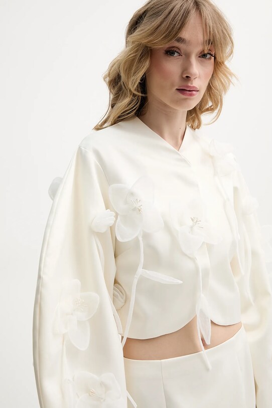 Σακάκι Rotate μπεζ 113885857