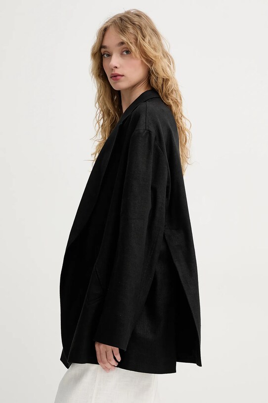 Піджак MMC STUDIO чорний LINEN