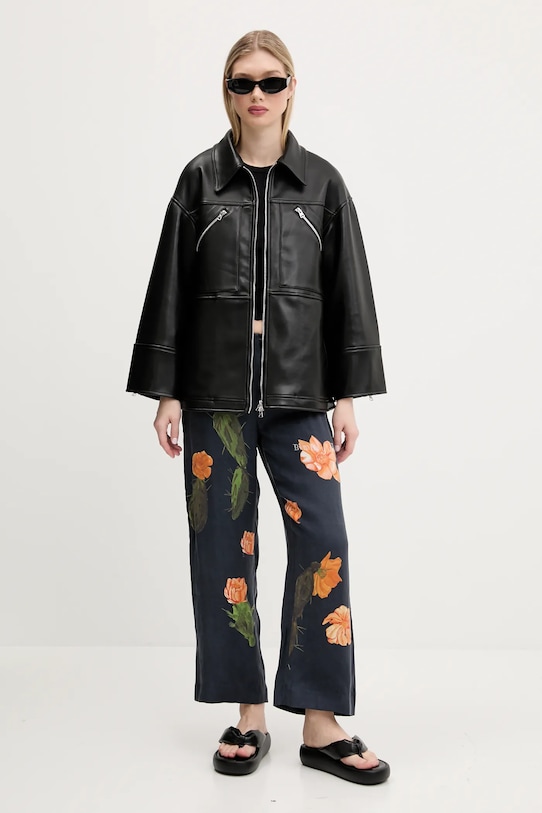 Bimba Y Lola kurtka 251BR0461.10000 czarny SS25