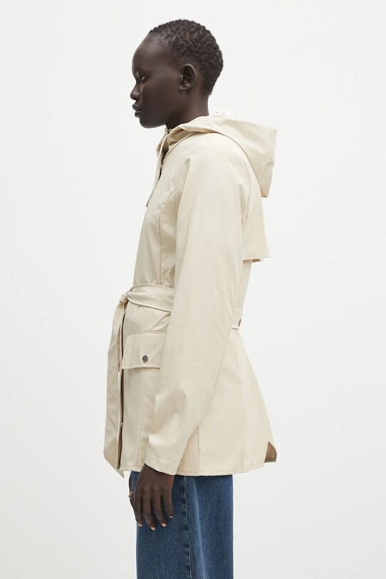 Bunda Rains Curve Jacket W3 12100.26 béžová SS25
