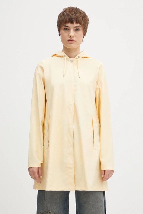 Rains geacă A-Line W Jacket W3 necaptusit galben 18050.111