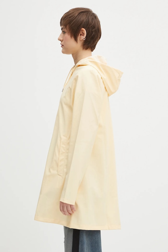 Rains kurtka A-Line W Jacket W3 18050.111 żółty SS25
