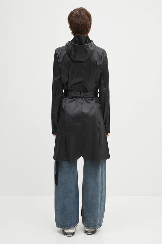Îmbrăcăminte Rains geacă Curve Long Jacket W3 18130.84 negru