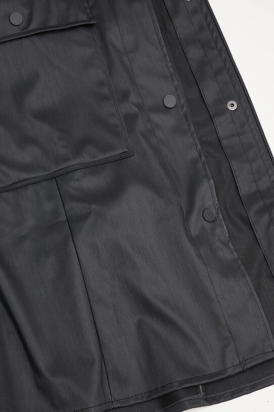 Куртка Rains Curve Long Jacket W3 18130.84 чёрный