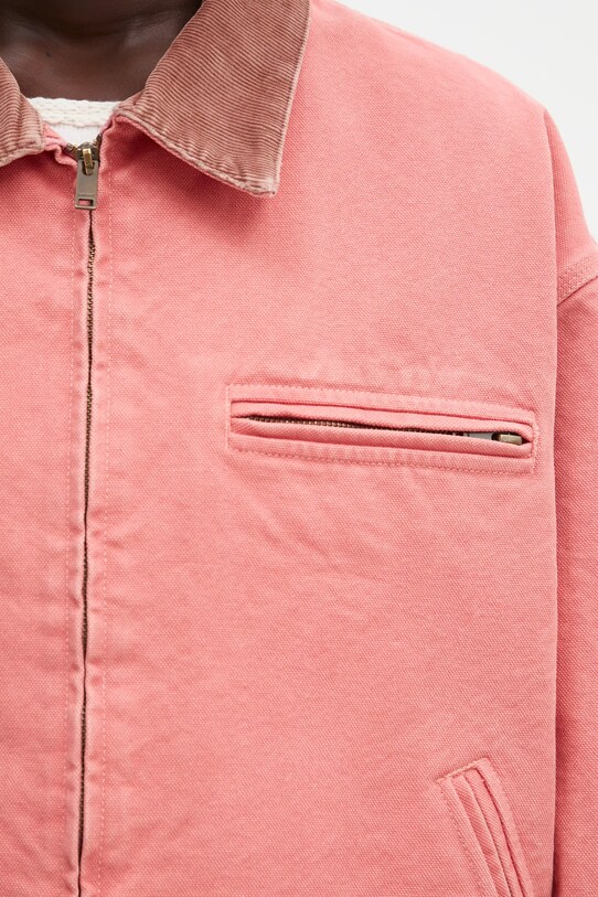 Хлопковая куртка AMBUSH Cropped Canvas Work Jacket 12115367 оранжевый