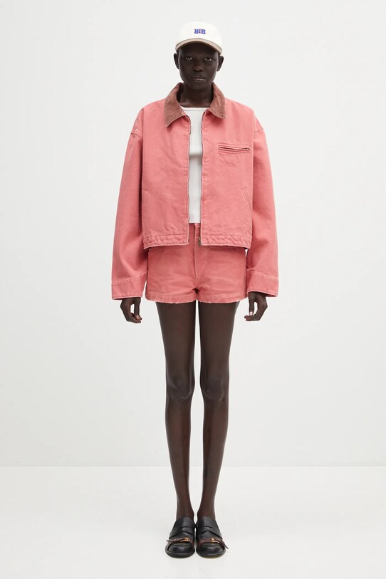 AMBUSH jachetă de bumbac Cropped Canvas Work Jacket 12115367