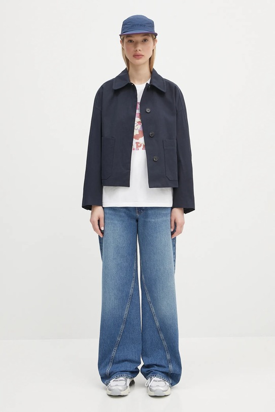 A.P.C. kurtka Veste Bianca COGXT.F32005