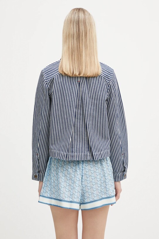 Oblečenie Rifľová bunda A.P.C. Veste Frida COHHG.F32006 tmavomodrá