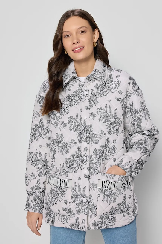 Îmbrăcăminte Bizuu geacă MARIN BANDO MARIN.BANDO.MULTI.SS25 alb