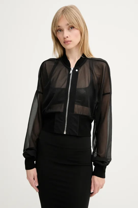 Rick Owens Lilies kurtka nieocieplane czarny LI01E4708OT