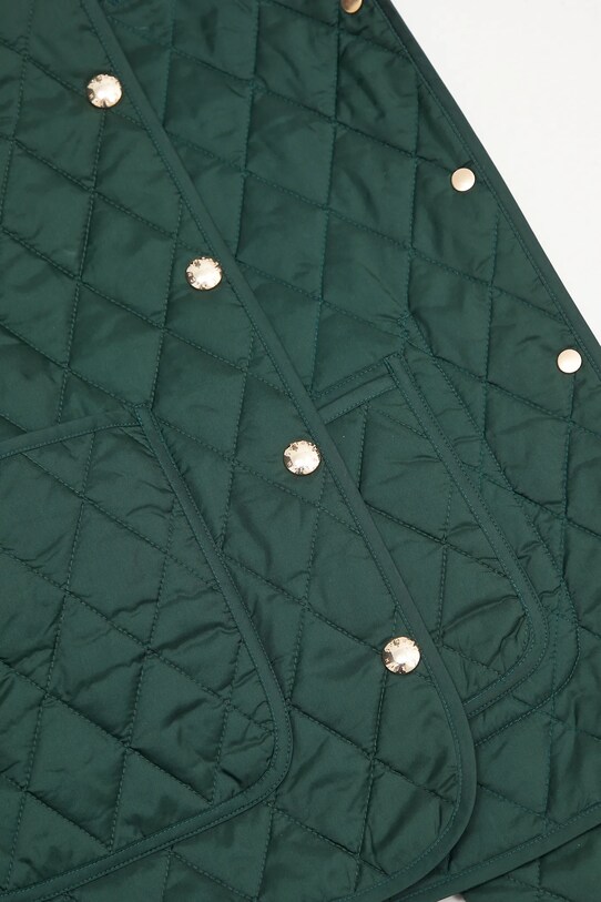 Sporty & Rich geacă Vendome Nylon Quilted JA019606205GR10 verde