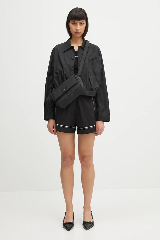 Μπουφάν GANNI Duchesse Nylon Short W0462