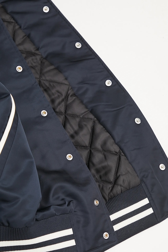 Sporty & Rich bomber jacket Royal Club Nylon Varsity OW030620219BL106 navy