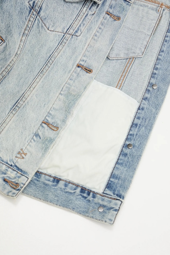 Джинсовая куртка KSUBI oversized jacket karma 5000003501 голубой