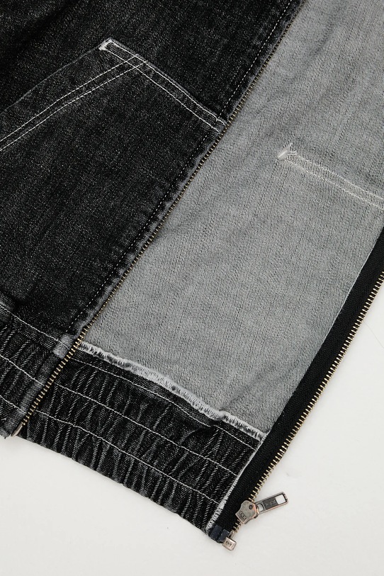 Ottolinger kurtka jeansowa Multiline 117.700717.01 czarny