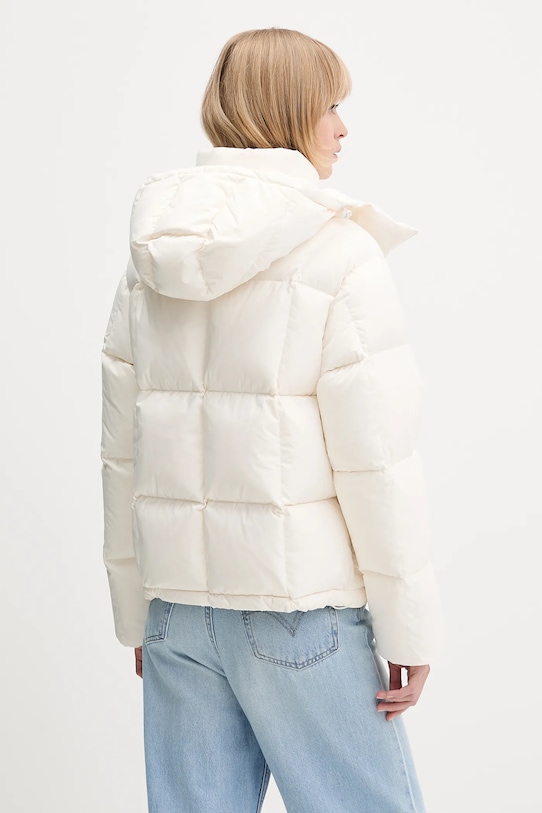 Odzież Tommy Jeans kurtka puchowa DW0DW21623 beżowy