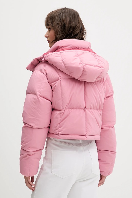 Odzież Tommy Jeans kurtka puchowa DW0DW21624 różowy