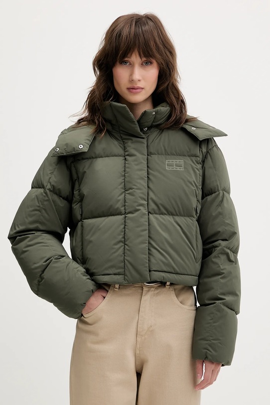 Tommy Jeans kurtka puchowa pozostałe zielony DW0DW21624