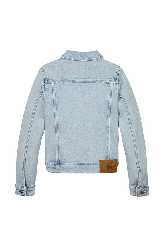 Fete Calvin Klein Jeans geacă din denim pentru copii IG0IG02721.PPYA albastru