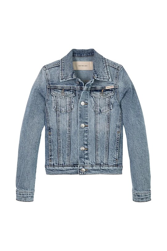 Детская джинсовая куртка Calvin Klein Jeans IG0IG02721.PPYA голубой SS25