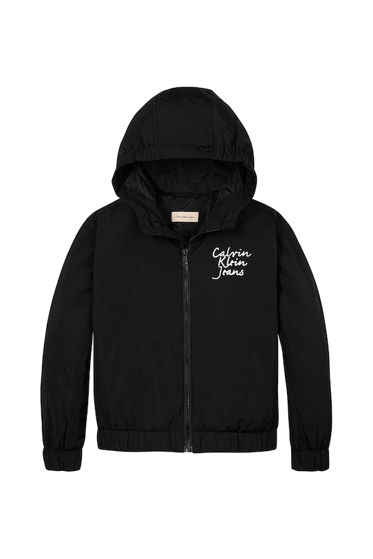 Calvin Klein Jeans kurtka bomber dziecięca IG0IG02796.128.176.PPYA czarny SS25