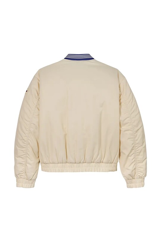 Dziewczynka Tommy Hilfiger kurtka bomber dziecięca KG0KG08312.128.176.PPYA beżowy