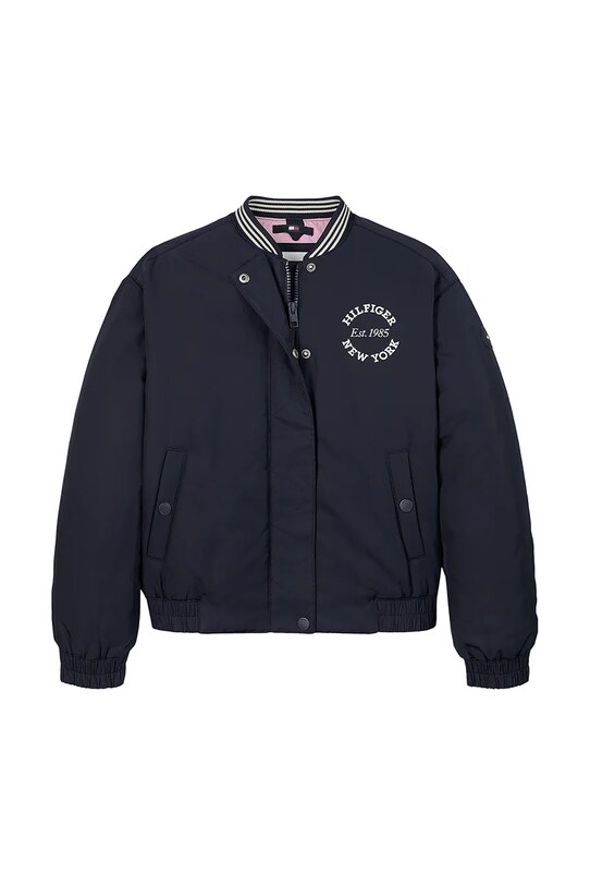 Детская куртка-бомбер Tommy Hilfiger KG0KG08312.128.176.PPYA чёрный SS25