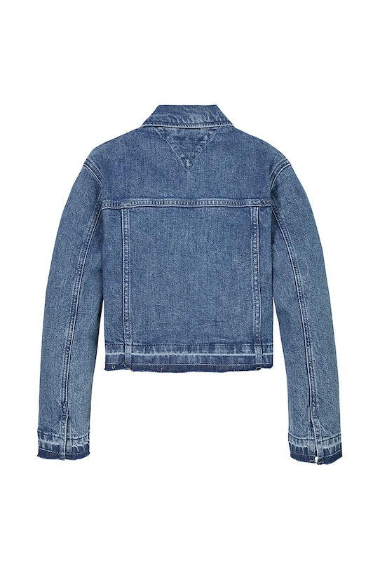 Tommy Hilfiger kurtka jeansowa dziecięca KG0KG08309.PPYA niebieski SS25