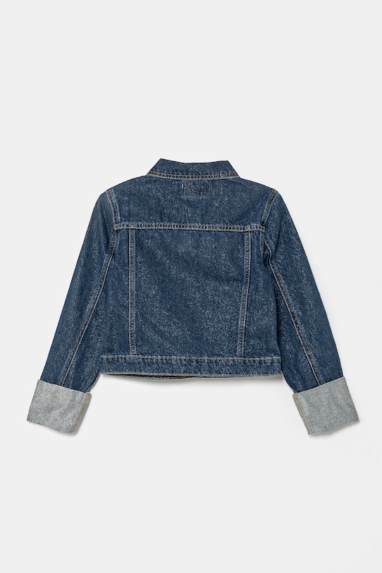 Dziewczynka Guess kurtka jeansowa dziecięca J5RL03.D5D90.PPYA niebieski