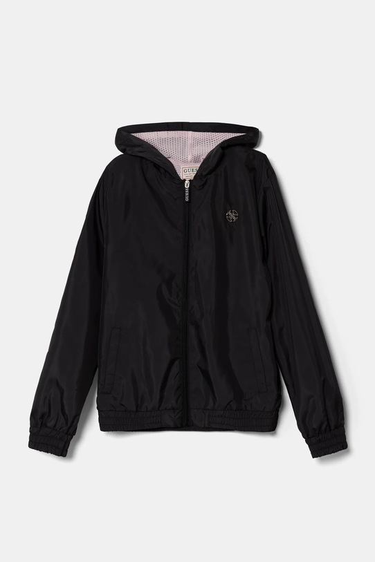 Guess kurtka dziecięca pozostałe czarny J5RL06.WCFM0.PPYA