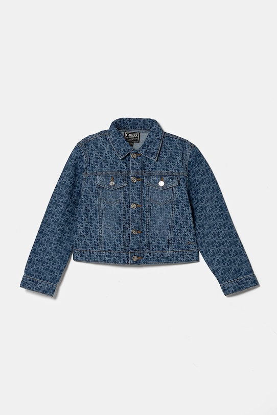 Детско дънково яке Guess без изолация син J5RL08.D45E0.PPYA