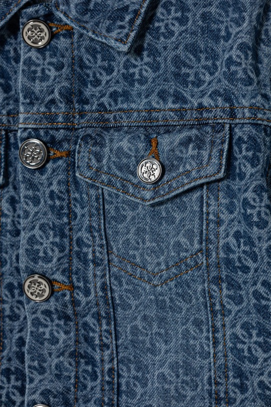 Момиче Детско дънково яке Guess J5RL08.D45E0.PPYA син