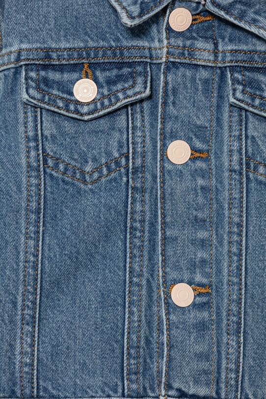 Fete Guess geacă de blugi pentru copii K5RL01.D45E0.PPYA albastru