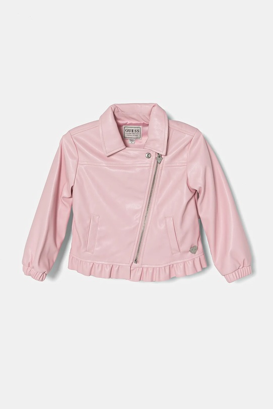 Дитяча куртка Guess з підкладкою рожевий K5RL02.WFV60.PPYA