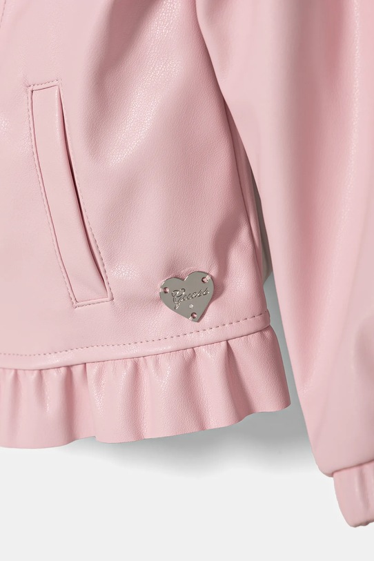 Дівчинка Дитяча куртка Guess K5RL02.WFV60.PPYA рожевий