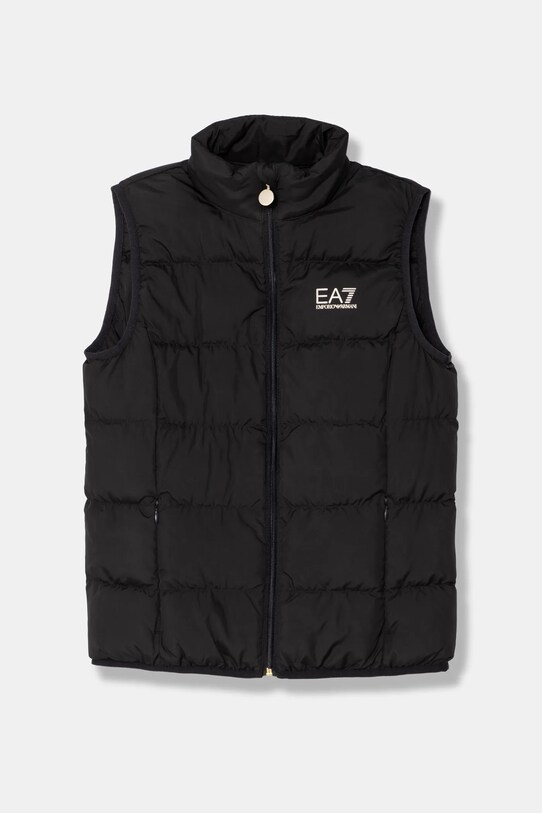 Детская безрукавка EA7 Emporio Armani с подкладкой чёрный 8NFQ08.FNF8Z
