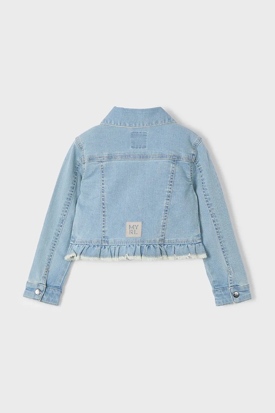 DÍVKA Dětská riflová bunda Mayoral 3408.6H.Mini.PPYA modrá