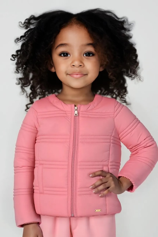 Детско яке Mayoral soft преходна изолация розов 3412.6G.Mini.PPYA
