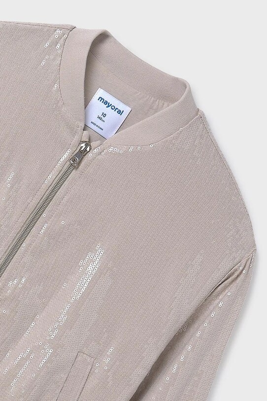 Fete Mayoral geaca bomber pentru copii 6403.8C.Junior.PPYA bej