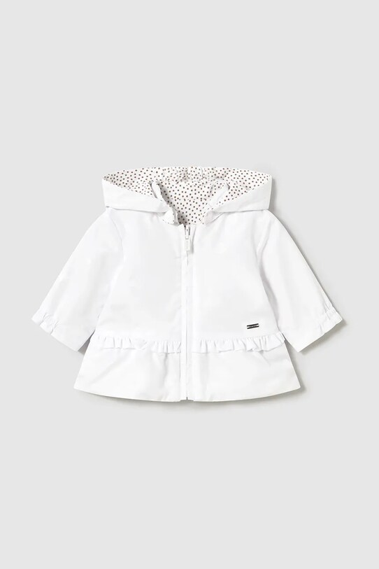 Двостороння дитяча куртка Mayoral Newborn 1479.2P.Newborn.PPYH білий SS25