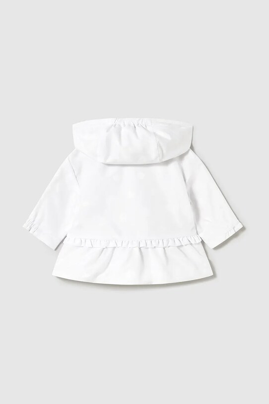 Дівчинка Двостороння дитяча куртка Mayoral Newborn 1479.2P.Newborn.PPYH білий